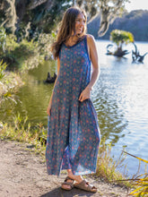 Willow "ButterSoft" Jumpsuit - Dusty Blue Medallions